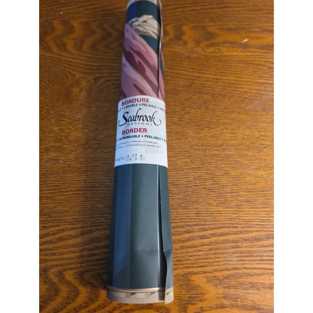 Seabrook Designs Wallpaper 14ft X 10.2 wide each roll. New in packaging!